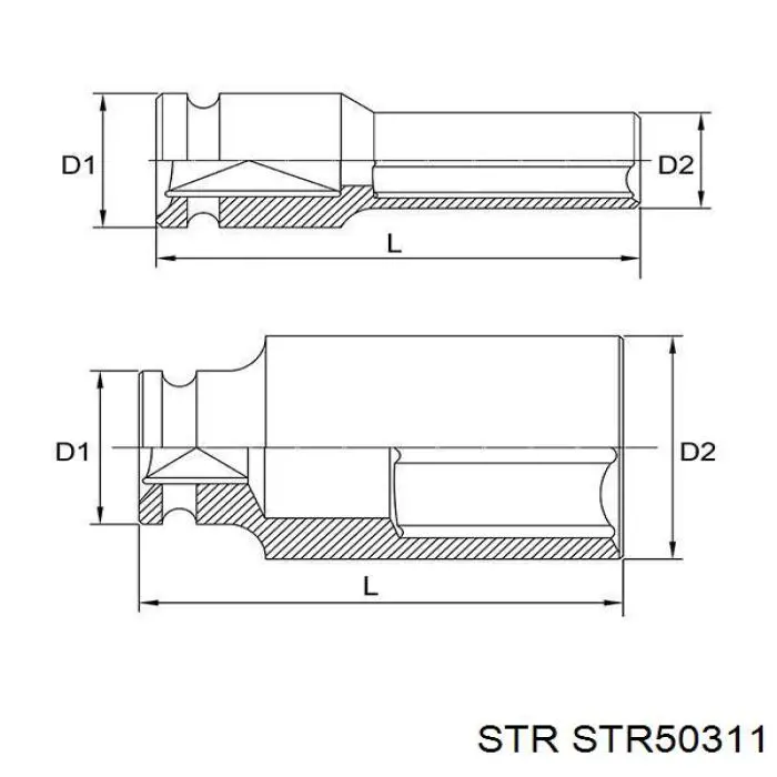 Стремянка ресори (TRUCK) A6673515125 Mercedes
