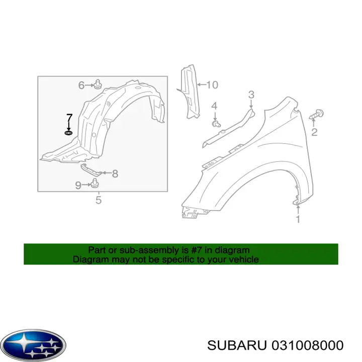  31008000 Subaru