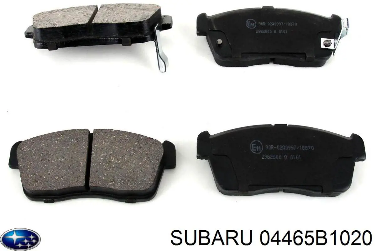 Купити 04465B1020 Subaru Колодки гальмівні передні, дискові