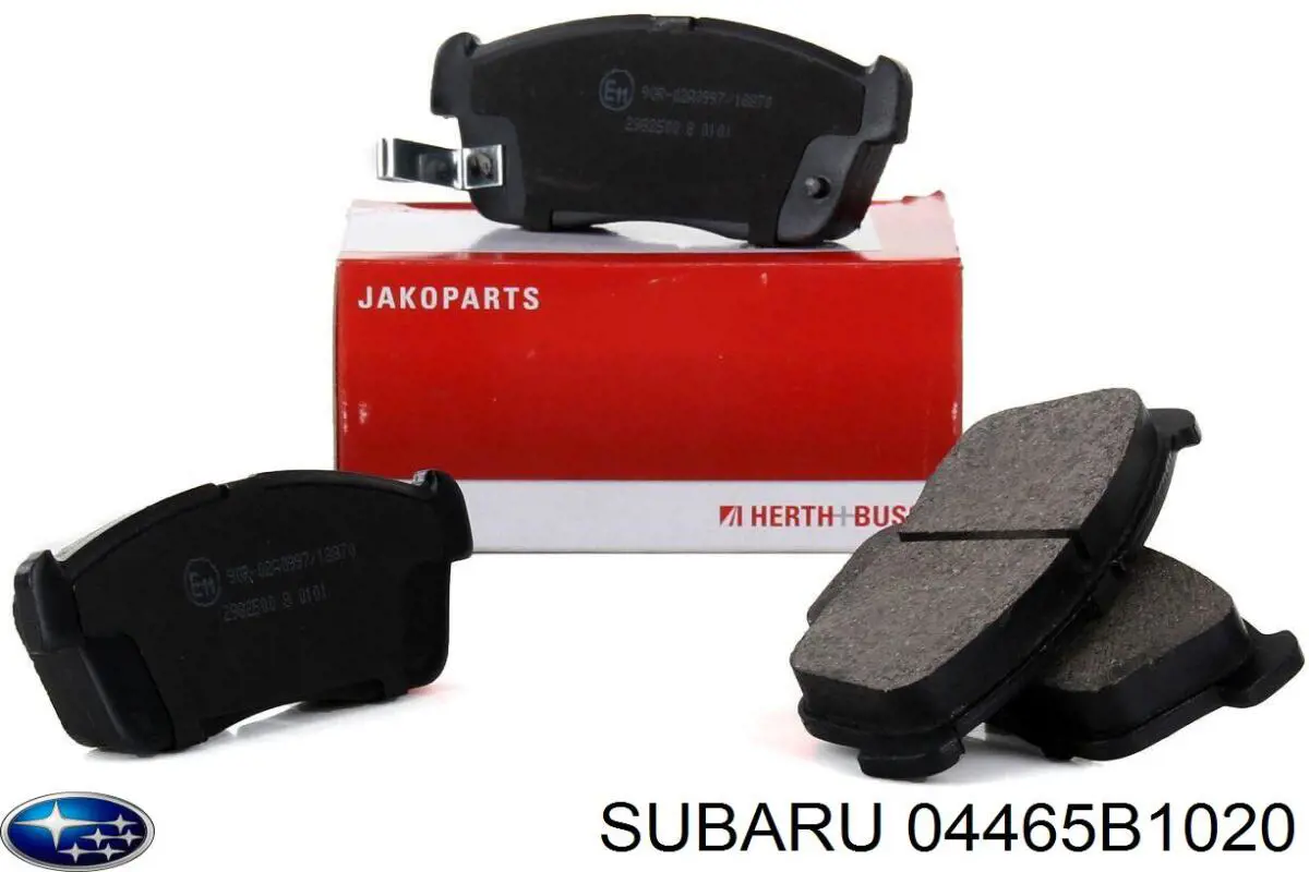 Гальмівні колодки Subaru 04465B1020 ціна, від 19.00 USD