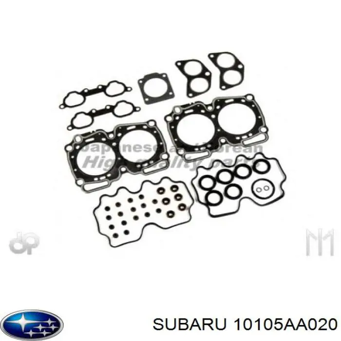 Комплект прокладок двигуна, повний Subaru 10105AA020 ціна, від 125.12 USD