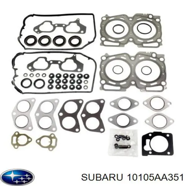 10105AA351 Subaru комплект прокладок двигуна, повний