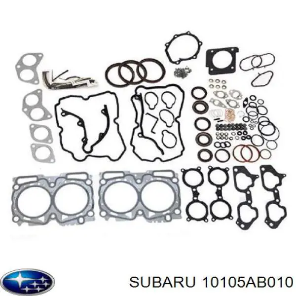 10105AB010 Subaru комплект прокладок двигуна, повний