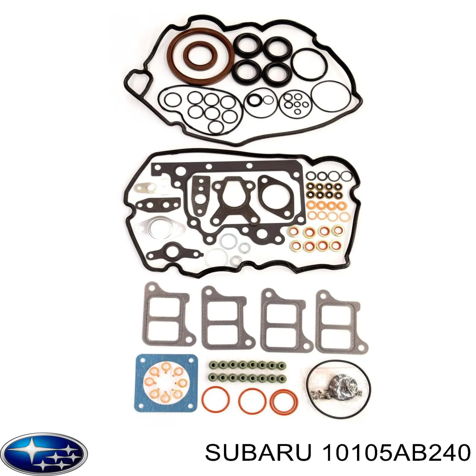 Комплект прокладок двигуна, повний 10105AB240 Subaru