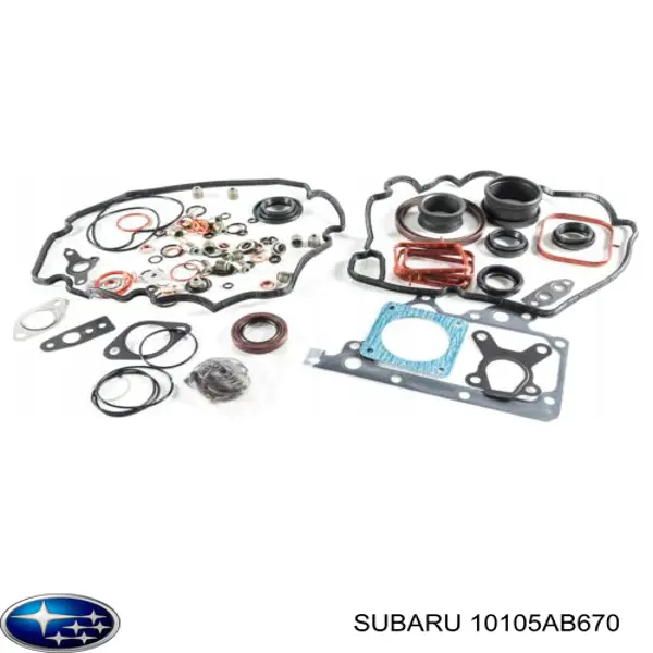 Комплект прокладок двигуна, повний Subaru 10105AB670 ціна, від 305.37 USD