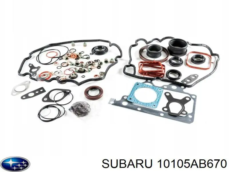 10105AB670 Subaru Набір прокладок двигуна