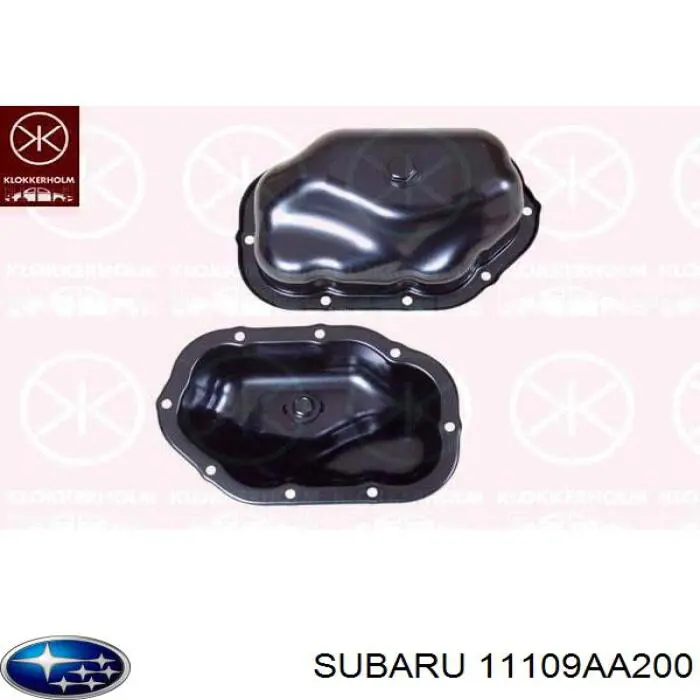 Піддон масляний картера двигуна 11109AA200 Subaru