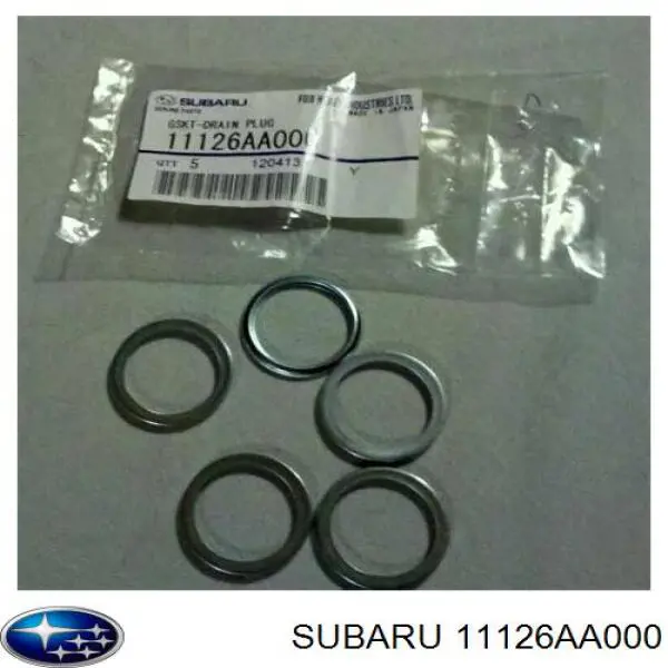 11126AA000 Subaru прокладка пробки піддону двигуна