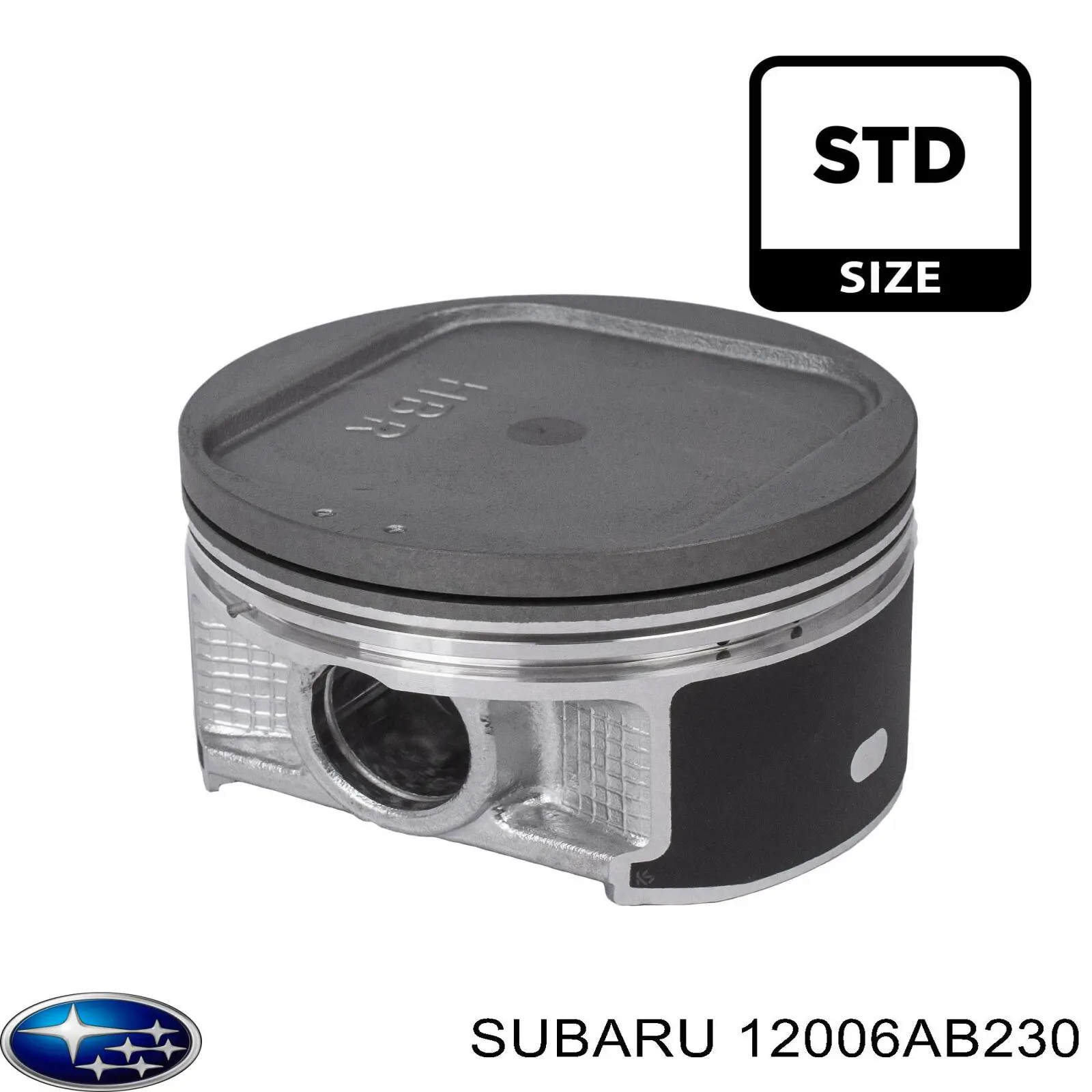 Поршень двигуна без кілець Subaru 12006AB230 ціна, від 76.69 USD