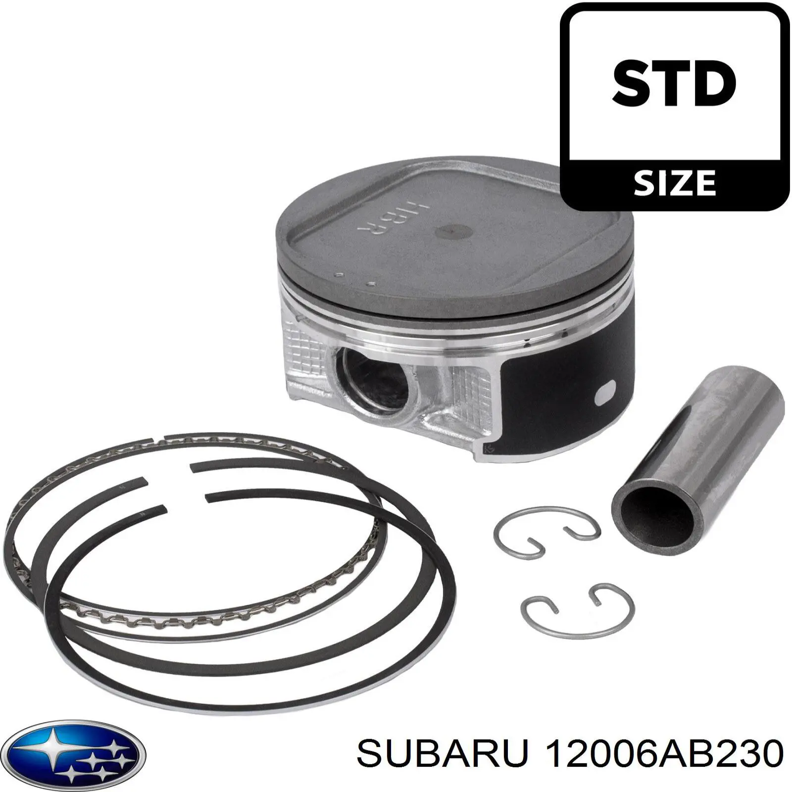Поршень з пальцем без кілець, STD Subaru Impreza 1 (GF) (Субару Імпреза)