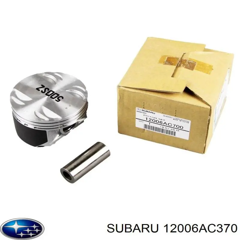 Поршень з пальцем без кілець, 1-й ремонт (+0,25) Subaru 12006AC370 ціна, від 50.90 USD