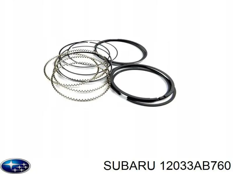 Кільця поршневі на 1 циліндр, STD. Subaru Forester (S11, SG) (Субару Форестер)