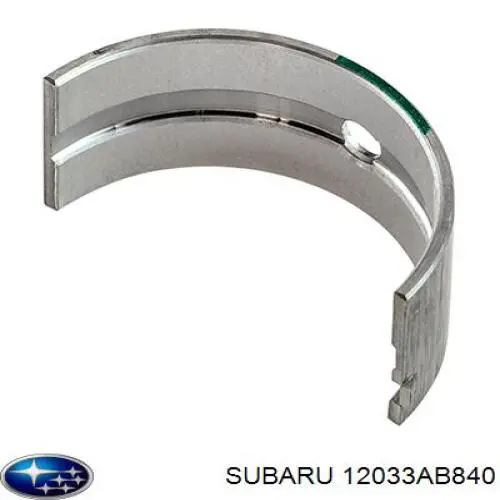12033AB570 Subaru кільця поршневі комплект на мотор, 2-й ремонт (+0,50)
