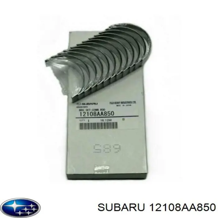 Купити 12108AA850 Subaru Вкладиші коленвала шатунні