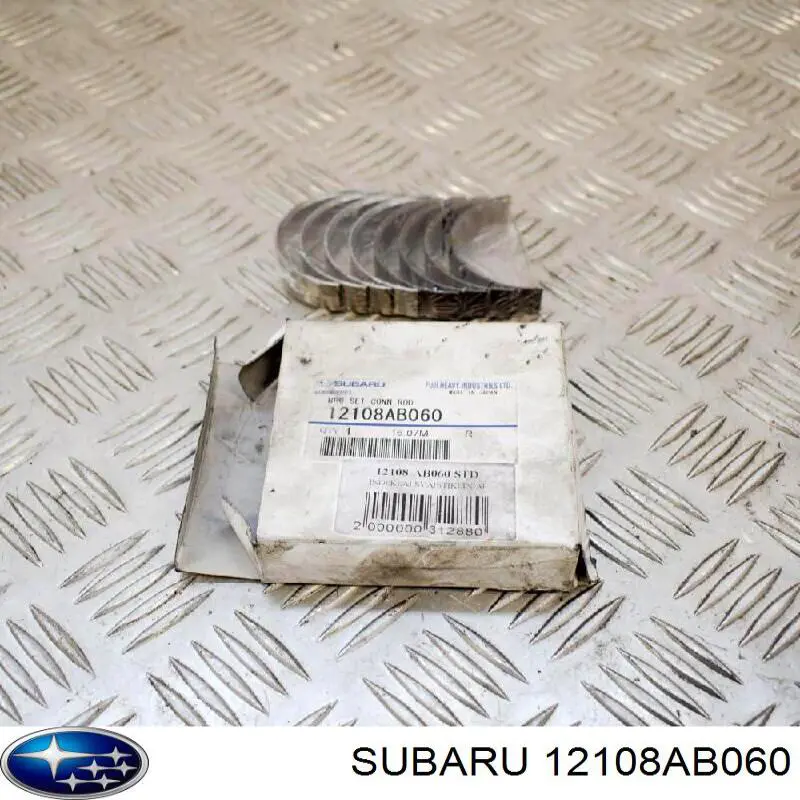 Шатунні вклалиші колінвала STD Subaru 12108AB060 ціна, від 89.55 USD