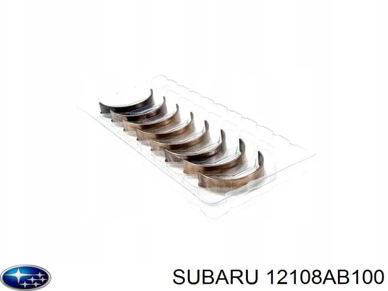 Шатунні вклалиші колінвала STD Subaru 12108AB100 ціна, від 127.29 USD