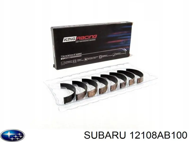 Купити 12108AB100 Subaru Вкладиші коленвала шатунні