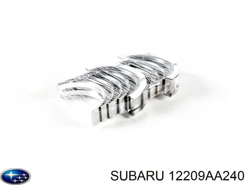 12209AA240 Subaru вкладиші колінвала, корінні, комплект, стандарт (std)