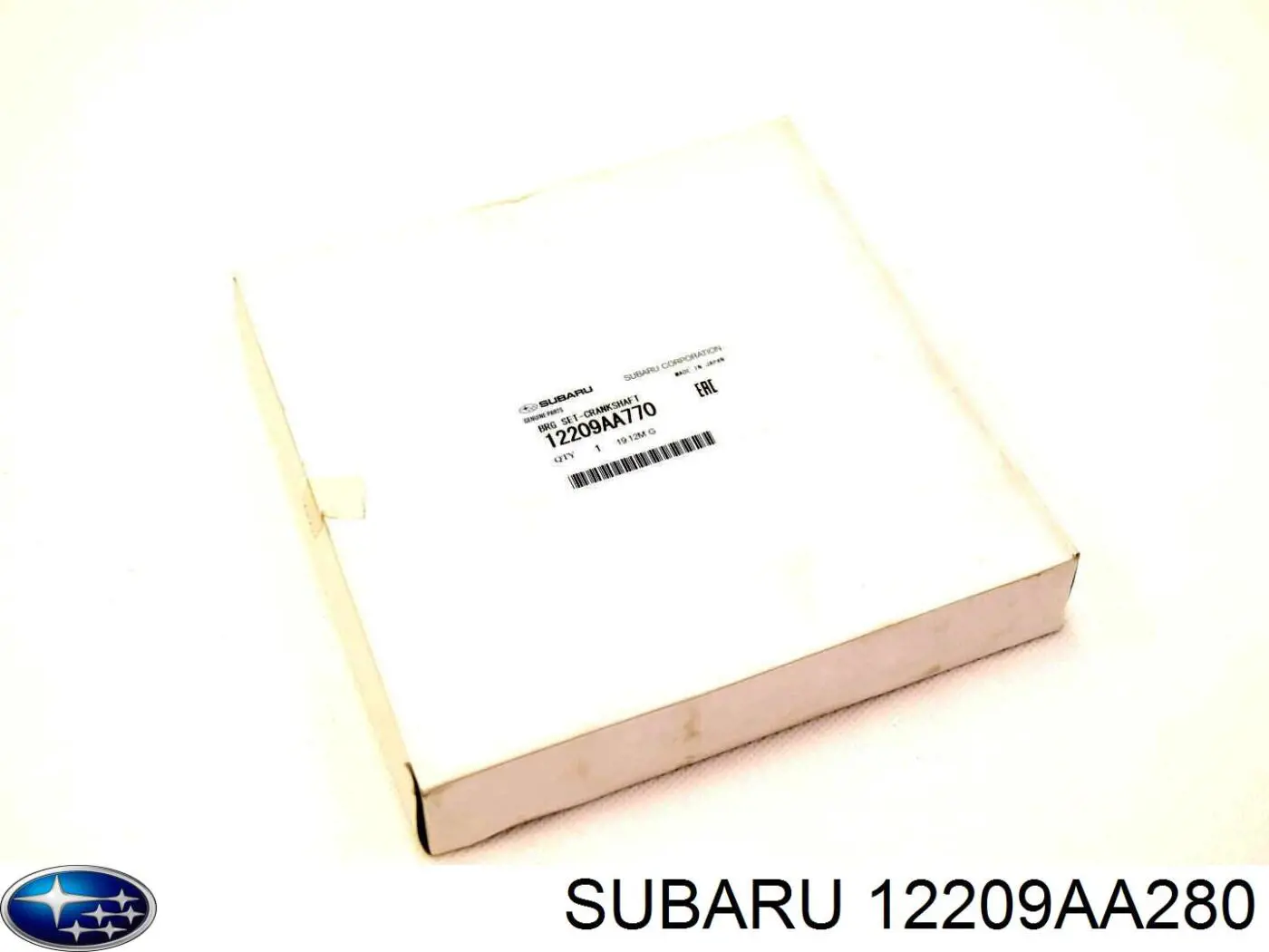 Вкладиші колінвала, корінні, комплект, стандарт (STD) 12209AA320 Subaru