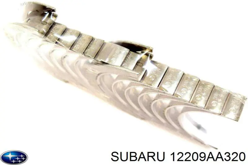 Вкладиші коленвала, корінні, комплект, стандарт (STD) Subaru 12209AA320 ціна, від 277.85 USD