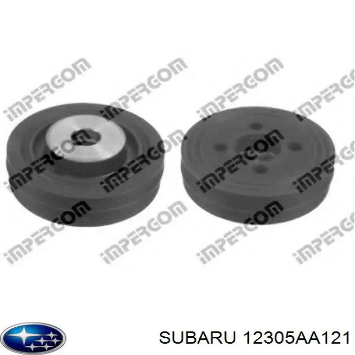 Шків колінвала (демпфер ) Subaru 12305AA121 ціна, від 38.00 USD