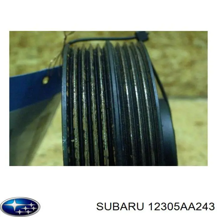 Шків колінвала (демпфер ) Subaru 12305AA243 ціна, від 41.80 USD
