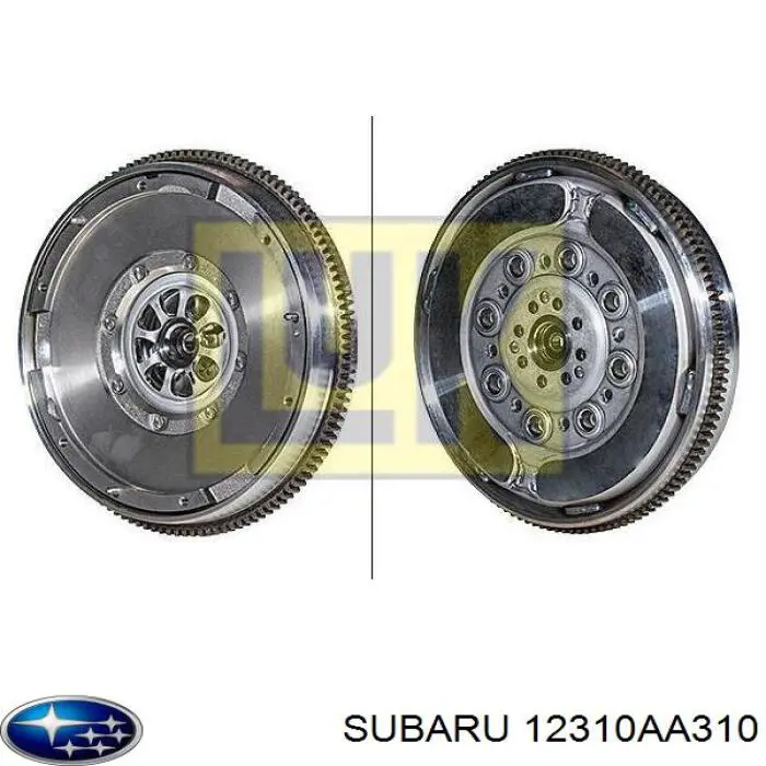 Купити 12310AA310 Subaru Маховик із зубчастим ободом в зборі