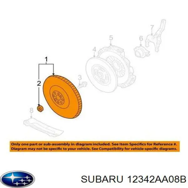  12342AA08B Subaru