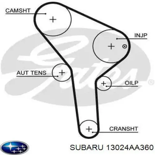 Купити 13024AA360 Subaru 
