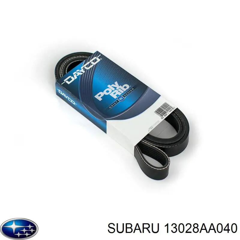 Зубчастий ремінь Subaru 13028AA040 ціна, від 38.61 USD