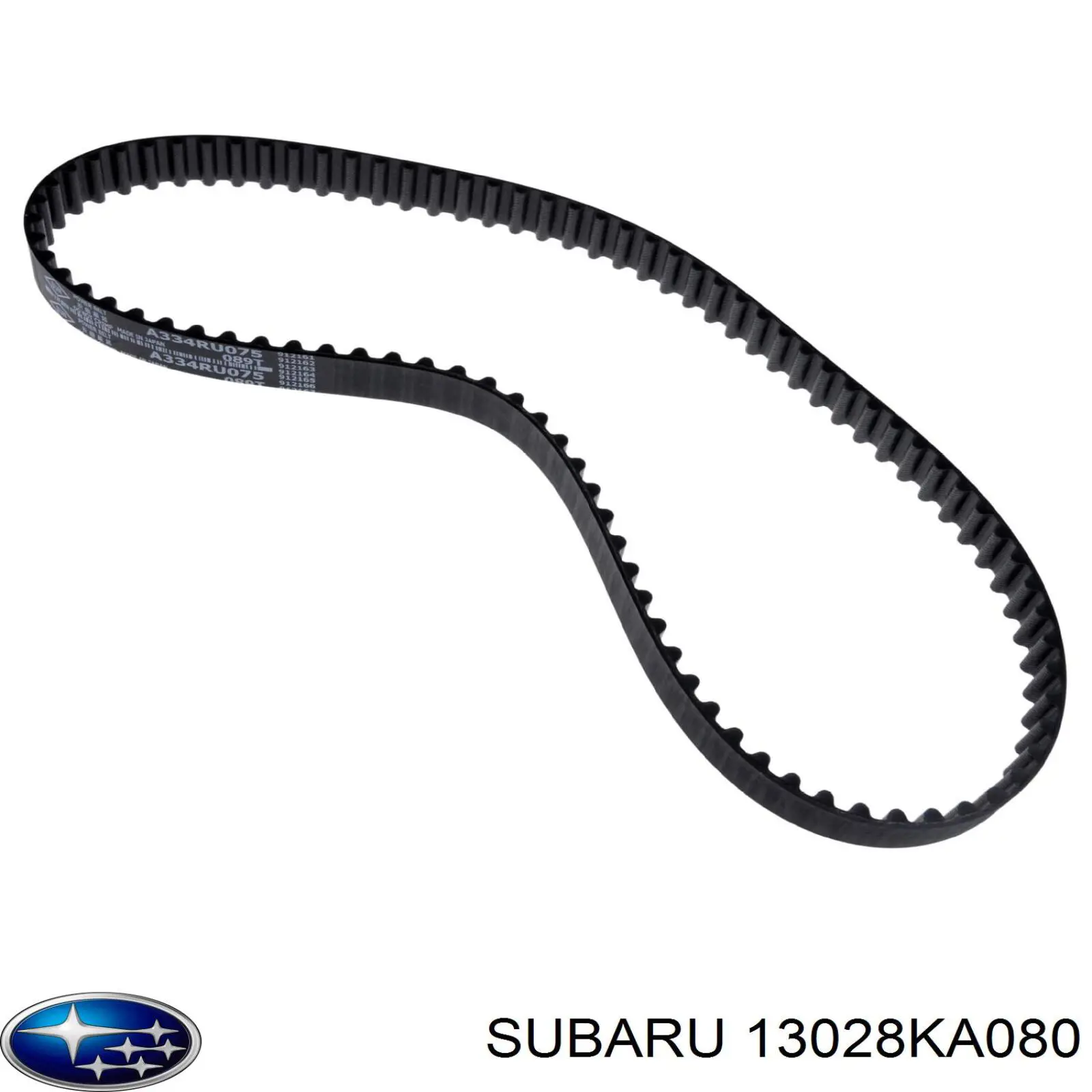 Зубчастий ремінь Subaru 13028KA080 ціна, від 9.70 USD