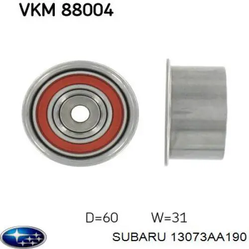 Купити 13073AA190 Subaru Ролик паразитний ГРМ