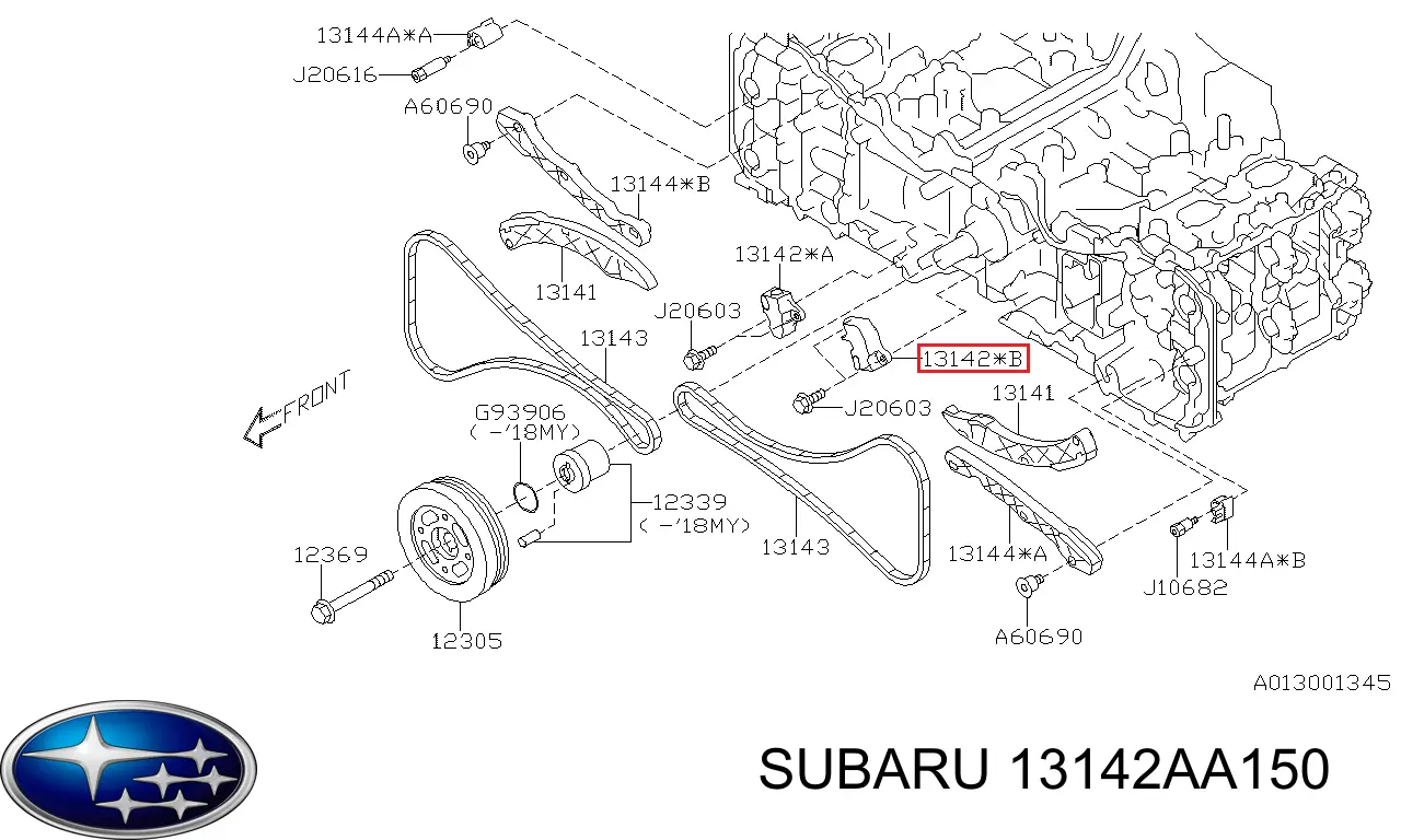  13142AA150 Subaru