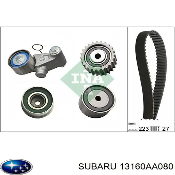 Купити 13160AA080 Subaru Ремінь газорозподільного механізму