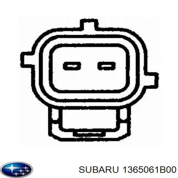 Датчик температури охолоджуючої рідини 1365061B00 Subaru