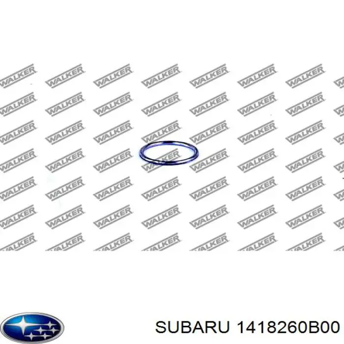 Прокладка прийомної труби глушника 1418260B00 Subaru