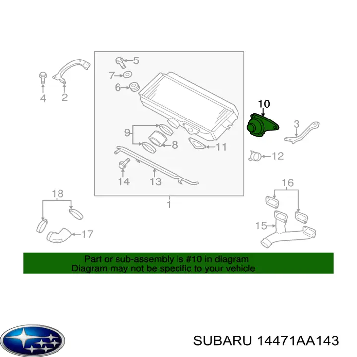 14471AA143 Subaru