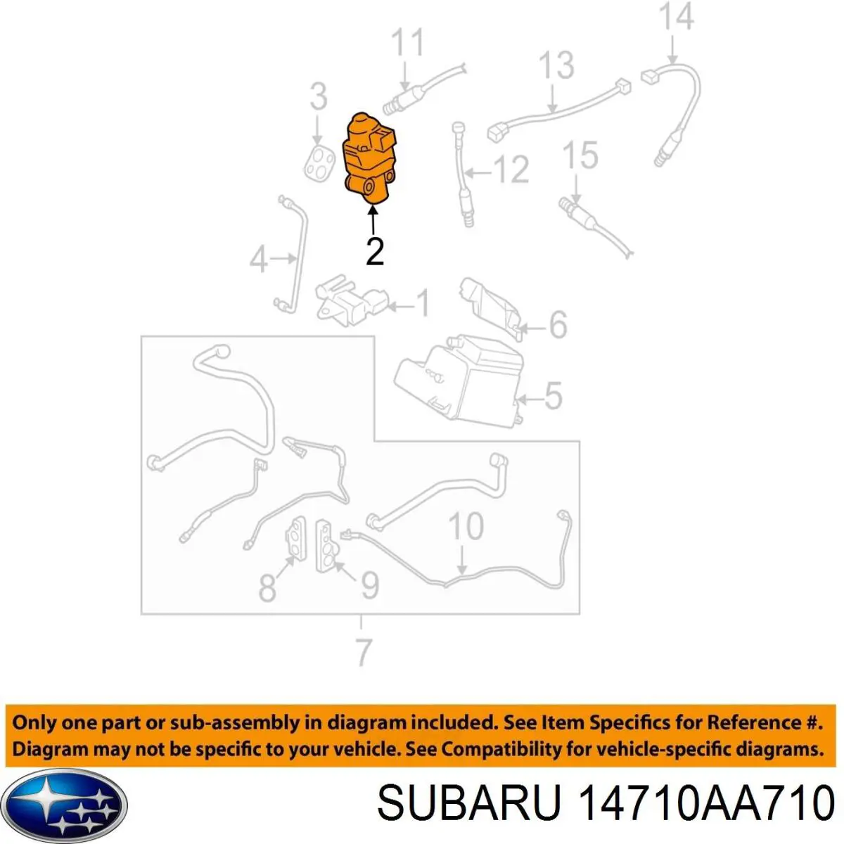  14710AA710 Subaru