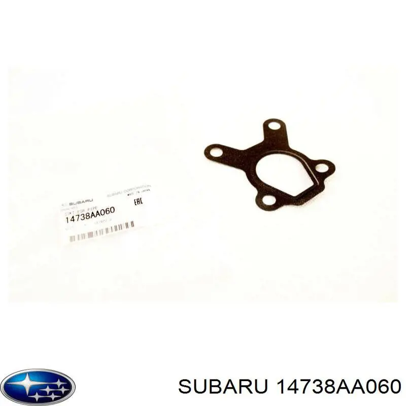 14738AA060 Subaru Прокладка EGR-клапана рециркуляції