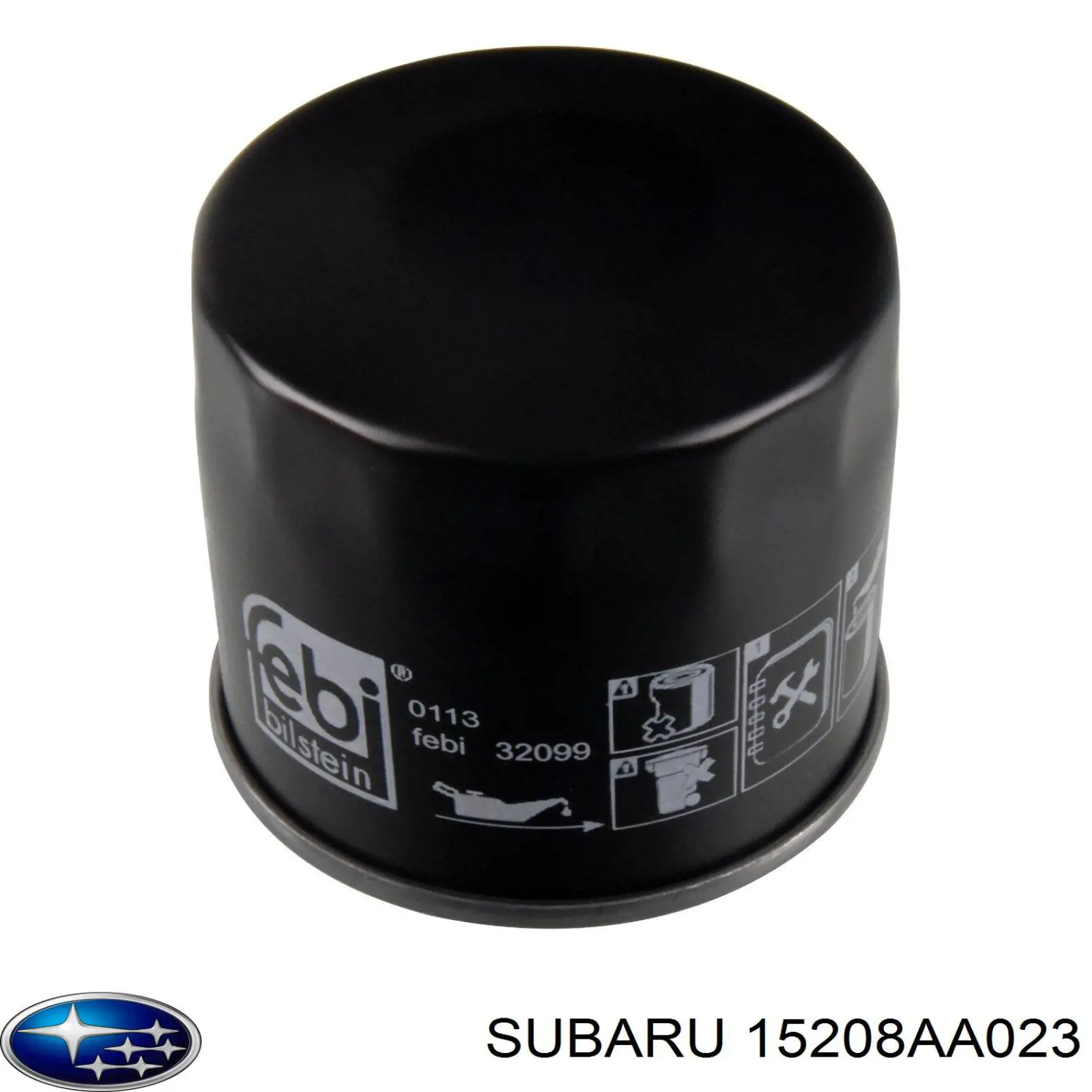 Масляний фільтр двигуна Subaru 15208AA023 ціна, від 5.67 USD