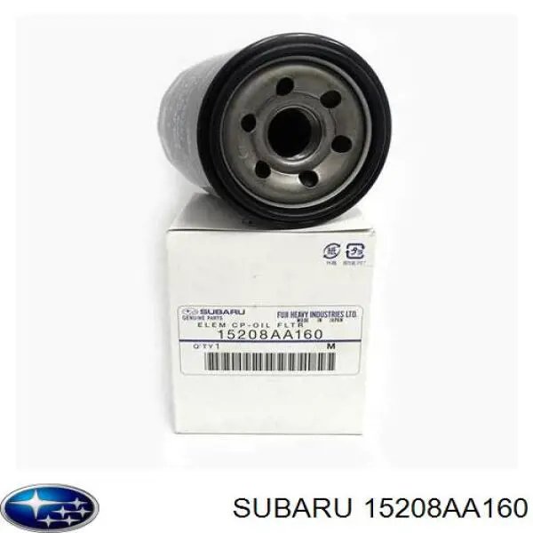 Масляний фільтр двигуна Subaru 15208AA160 ціна, від 9.82 USD