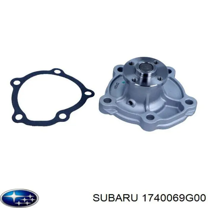 Помпа охолодження Subaru 1740069G00 ціна, від 38.78 USD