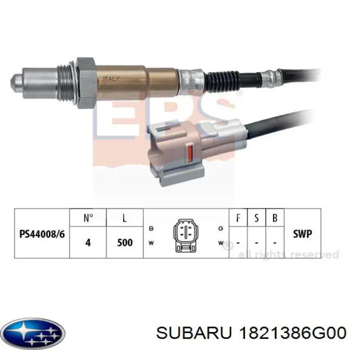 1821386G00 Subaru 