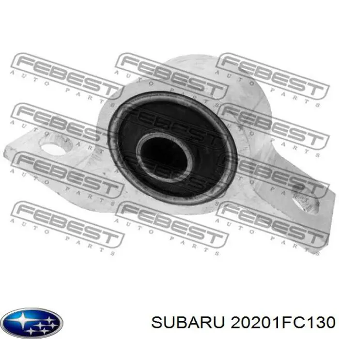 Сайлентблок нижнього важеля передньої підвіски Subaru 20201FC130 ціна, від 37.91 USD