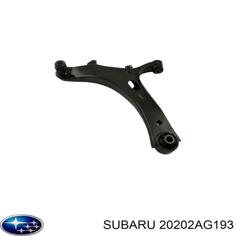 Важіль передньої підвіски нижній, лівий 20202AG210 Subaru
