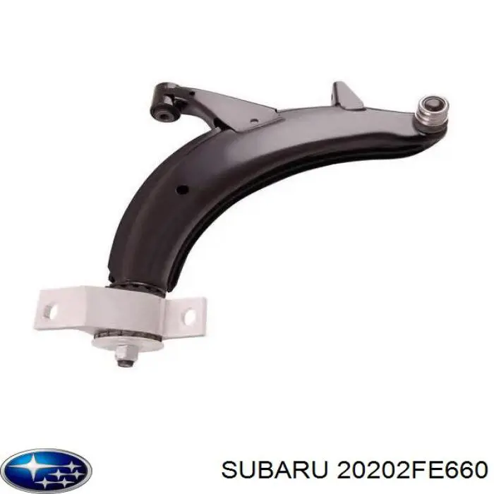 Важіль передньої підвіски нижній, правий 20202FE660 Subaru