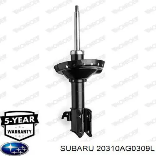 Купити 20310AG0309L Subaru Амортизатора передній лівий