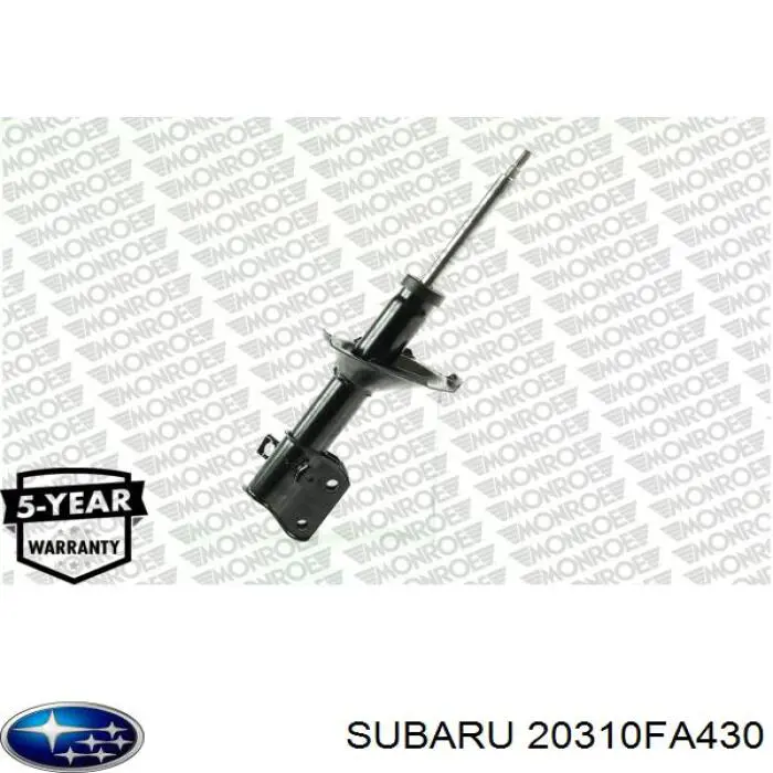 20310FA430 Subaru амортизатор передній, лівий