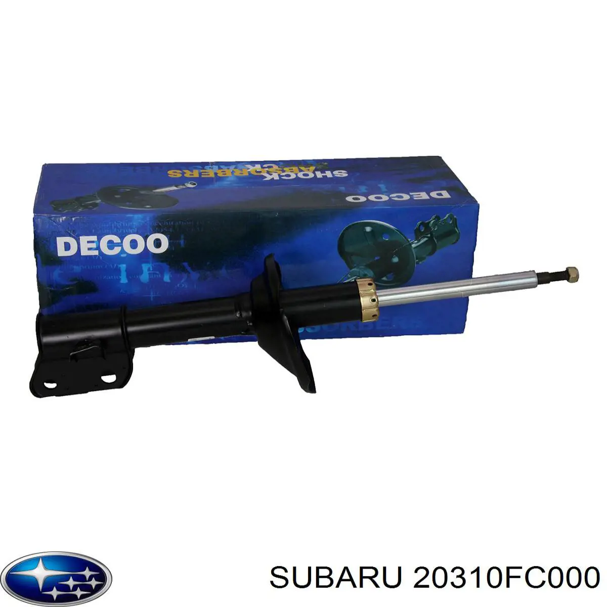 Амортизатор передній, правий Subaru 20310FC000 ціна, від 41.94 USD