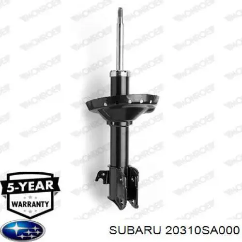 Амортизатор передній, правий Subaru 20310SA000 ціна, від 60.79 USD